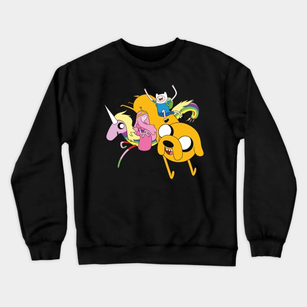 adventure time Crewneck Sweatshirt by ezzobair